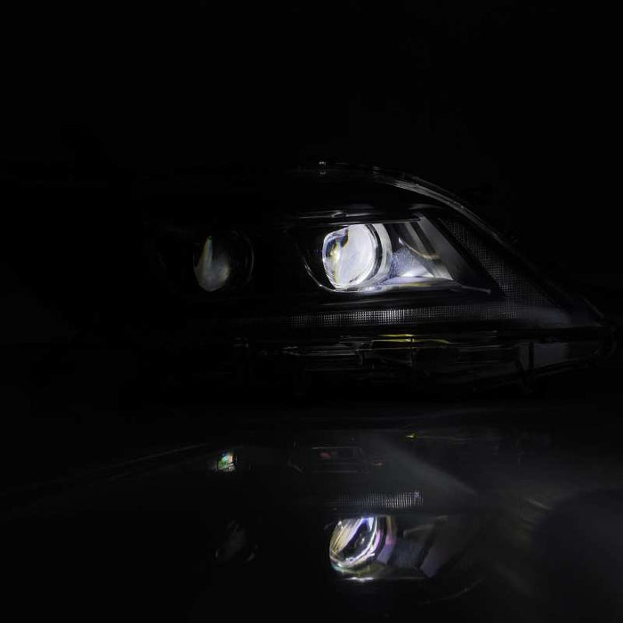 Phares à LED AlphaRex 11-21 Toyota Sienna LUXX Projecteur Style Plank Noir avec Signal Seq/DRL