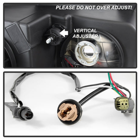 xTune 15-17 Chevy Colorado (modèles halogènes uniquement) Phare latéral droit OEM (HD-JH-CCOL15-OE-R)