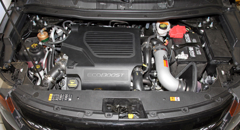 Prise d'air froid K&amp;N 11 Ford Taurus SHO 3,5 L V6 Silver Typhoon