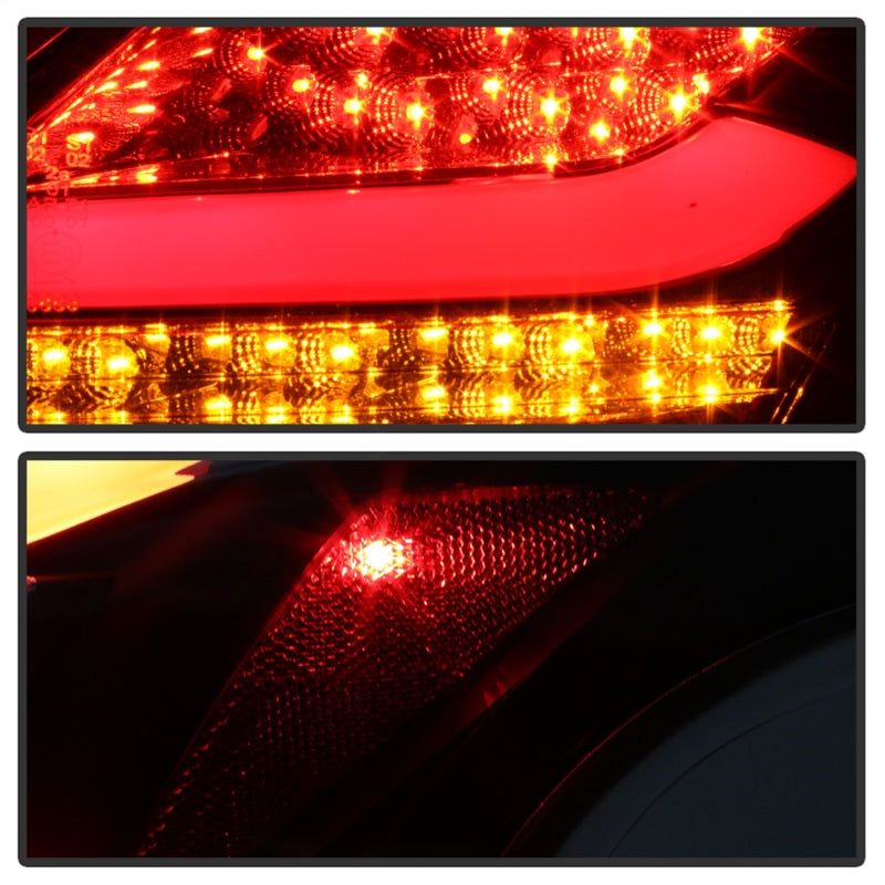 Feux arrière à LED Spyder 12-14 Ford Focus 5DR - Noir (ALT-YD-FF12-LED-BK)