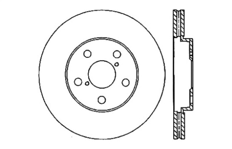 Disque de frein sport percé StopTech