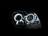 ANZO 2005-2007 Dodge Magnum Phares de projecteur chromés
