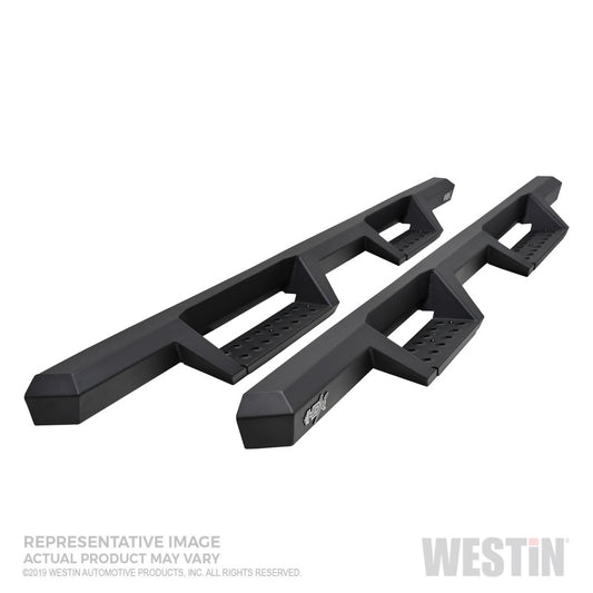 Westin 19-20 Ford Ranger SuperCab Drop Nerf Step Bars - Textured Black