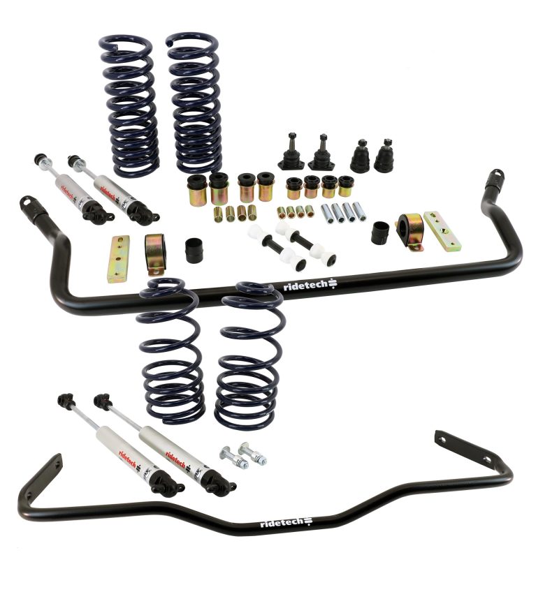 Ridetech 68-72 GM A-Body Big Block StreetGrip Suspension Kit w/ Ball Joints & Bushings