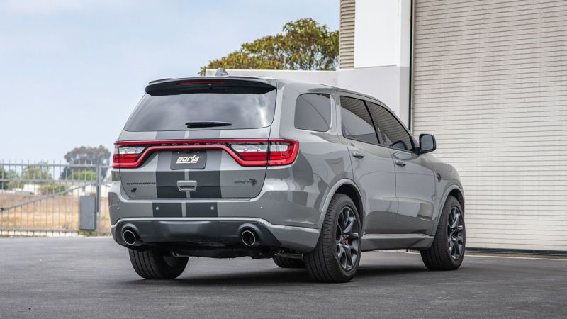 Système d'échappement Cat-Back Borla 2021+ Dodge Durango SRT Hellcat 6,2 L V8 AWD S-Type - T-304SS