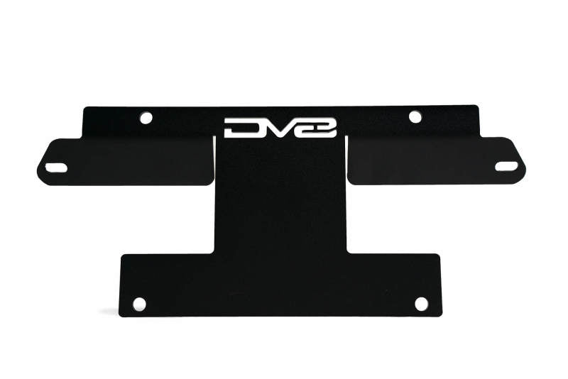 Support de relocalisation de plaque d'immatriculation pour pare-chocs avant DV8 Offroad 21-22 Ford Bronco Factory - Avant