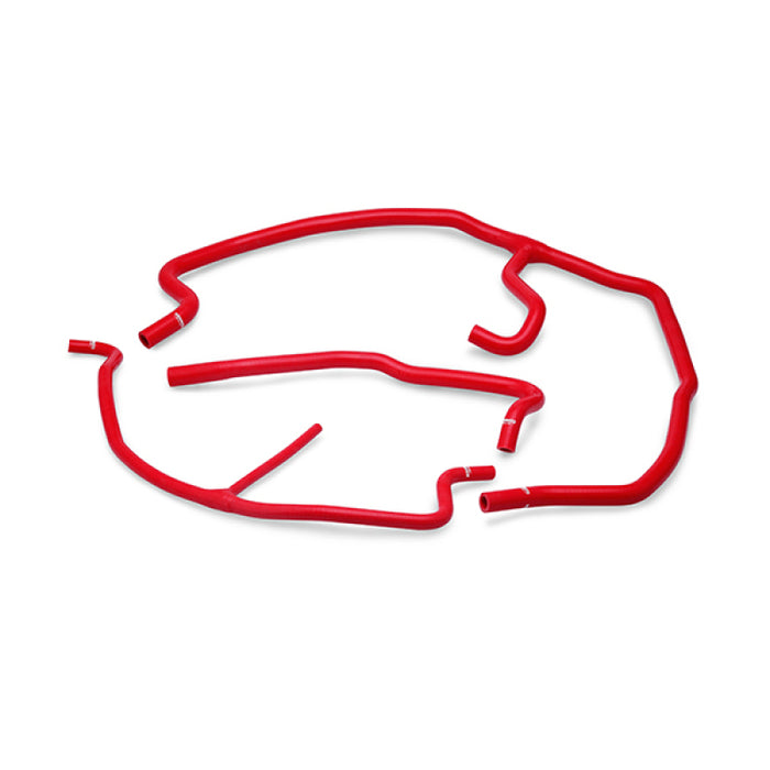 Kit de tuyaux auxiliaires en silicone rouge Mishimoto 05-08 Chevy Corvette/Z06