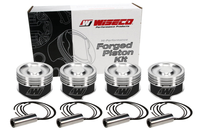 Pistons CR 9,5:1 Wiseco VW 1,8 L 8 V, alésage 81,5 mm (segments inclus)