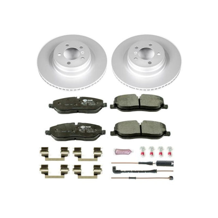 Kit de freins avant Euro-Stop Power Stop 06-09 Land Rover Range Rover