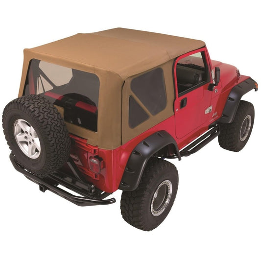 Rampage 1997-2006 Jeep Wrangler(TJ) Complete Top - Spice Denim