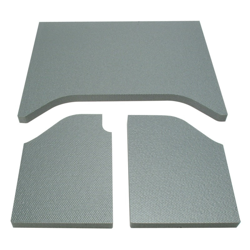 Tapis de pavillon DEI 07-10 pour Jeep Wrangler JK 2 portes - 3 pièces - Gris