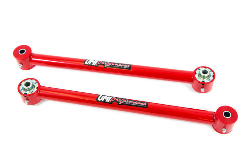 Bras de suspension inférieurs UMI Performance 05-14 Ford Mustang - Combinaison de joints poly/roto