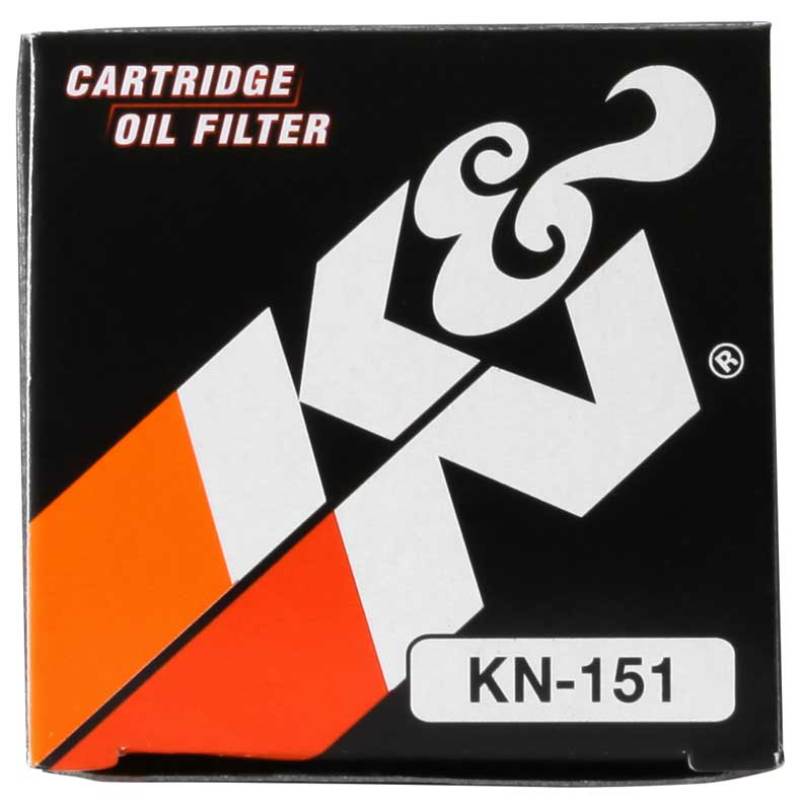 Filtre à huile K&amp;N Aprilia / MZ / BMW / MUZ 2,219 po de diamètre extérieur x 2,063 po de hauteur