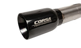 Corsa 2018-2025 Jeep Wrangler JLU 3.6L 2.75in Sport Cat-Back Exhaust w/ Black Tips