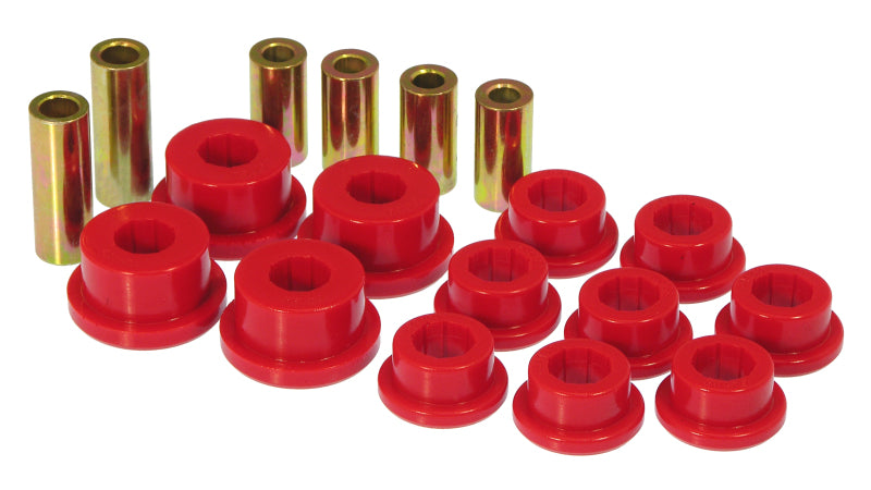 Bagues de bras de suspension supérieur/inférieur avant Prothane 95-99 Mitsubishi Eclipse – Rouge