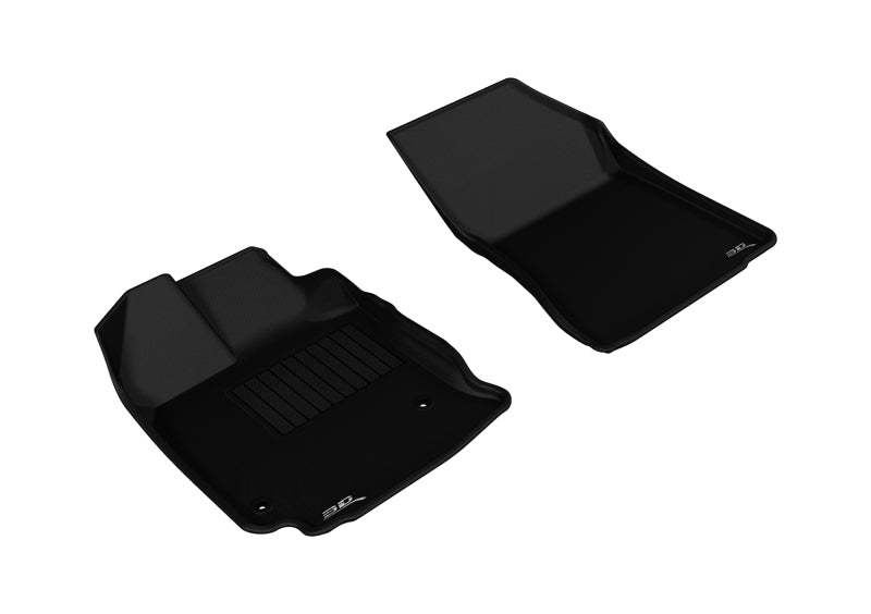 Tapis de sol 3D MAXpider 2013-2015 Toyota Venza Kagu 1ère rangée - Noir