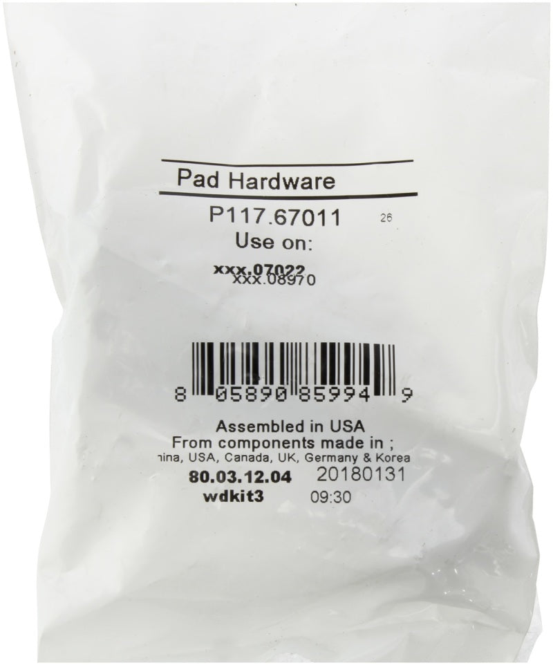 Plaquettes de frein StopTech Street