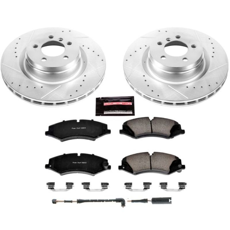 Power Stop 10-12 Land Rover Range Rover Front Z23 Evolution Sport Brake Kit