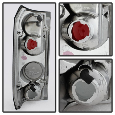 Feux arrière Spyder Ford F150 87-96/Ford Bronco 88-96 style européen, noir fumé ALT-YD-FF15089-BSM