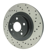 Rotor avant gauche percé StopTech 02-10 WRX