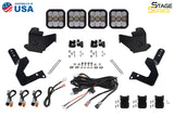Kit de barre lumineuse CrossLink pour calandre Toyota Tundra SS5 2022 de Diode Dynamics Sport - Combo blanc
