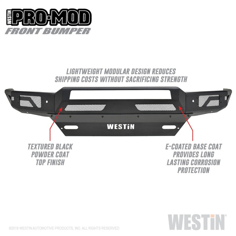 Pare-chocs avant Westin 16-19 Chevy/GMC Silverado/Sierra 1500 Pro-Mod