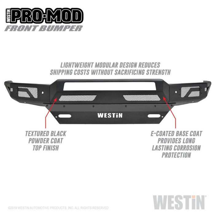 Pare-chocs avant Westin 16-19 Chevy/GMC Silverado/Sierra 1500 Pro-Mod