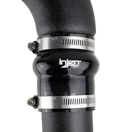 Tuyaux d'échangeur thermique SES noirs froissés pour BMW L6-3.0L/Turbo/Twin Turbo/L4-2.0L/L6-2.5L 16-20