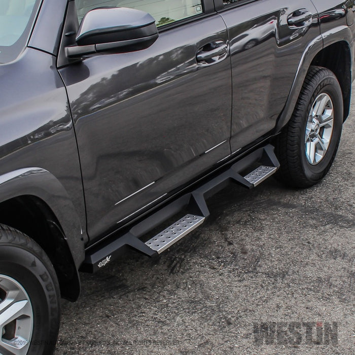 Marchepieds Westin 10-17 Toyota 4Runner Trail Edition (Excl. Ltd) HDX en acier inoxydable - Tex. Blk