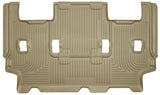 Revêtement de sol Husky Liners 07-10 Ford Expedition/Lincoln Navigator WeatherBeater 3e rangée beige