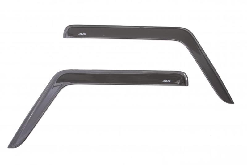 Déflecteurs de fenêtre à profil bas AVS 07-18 Jeep Wrangler (2 portes uniquement) Ventvisor 2 pièces - Fumé