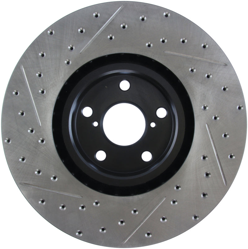Rotor avant gauche fendu et percé StopTech 14 Lexus IS