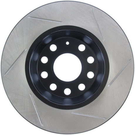 Rotor fendu arrière gauche StopTech Power Slot 06-10 Audi A3 / 09 VW CC (Passat CC) / 06-09 GTI Mk V