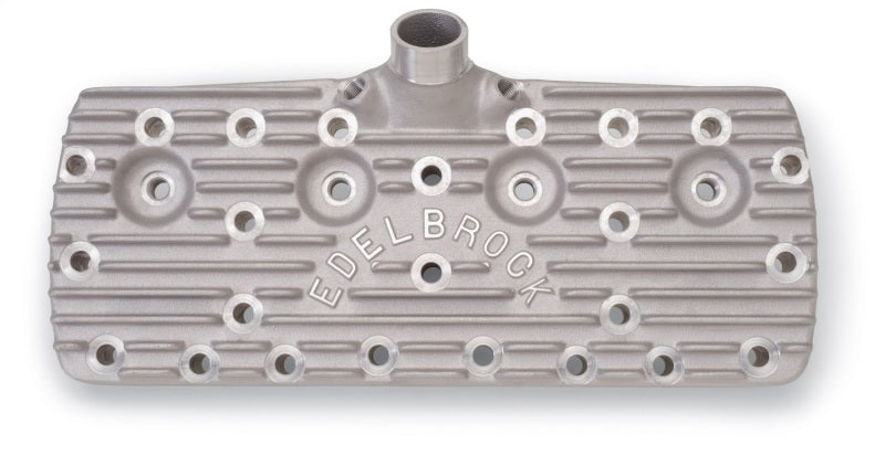 Culasses Edelbrock 1939-48 Ford Flatheads avec logo en lettres majuscules (paire)