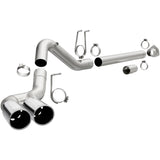 MagnaFlow 08-17 Ford F-250/F-350/F-450 4,6 L/6,7 DPF-Back SS 4 po double simple sortie arrière côté passager
