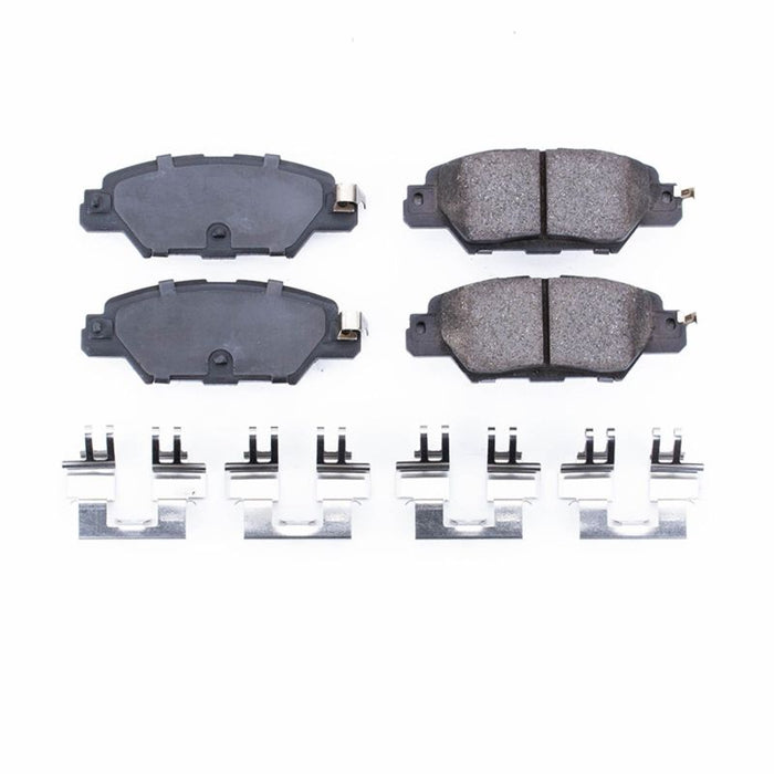 Plaquettes de frein arrière Power Stop 16-19 Mazda CX-5 Z17 Evolution en céramique avec matériel