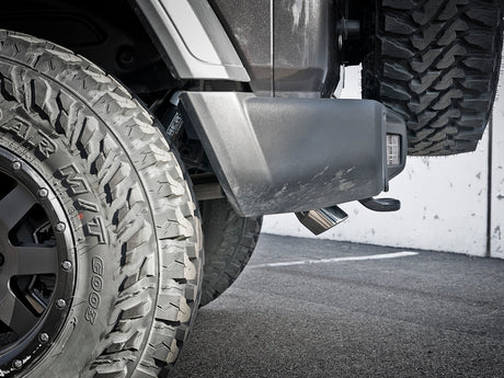 Système d'échappement arrière aFe MACH Force-Xp avec embout poli 18-20 Jeep Wrangler L4-2.0T / V6-3.6L