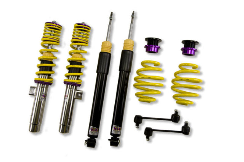 Kit de suspension à ressorts KW V2 BMW Série 3 E46 (346L 346C) Berline Coupé Break Convertible Hatchback ; 2 roues motrices