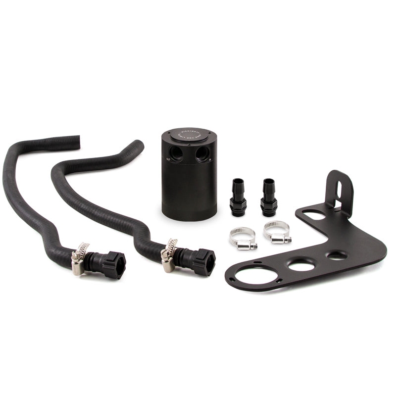 Mishimoto 10-15 Chevrolet Camaro SS Baffled Oil Catch Can Kit - Black