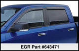 Pare-soleils de fenêtre à ruban adhésif EGR 15+ Ford F150 Super Cab 15+ - Lot de 4