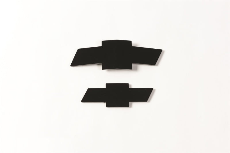 Putco 10-14 Chevrolet Equinox - Revêtement en poudre noir - Kit d'emblèmes