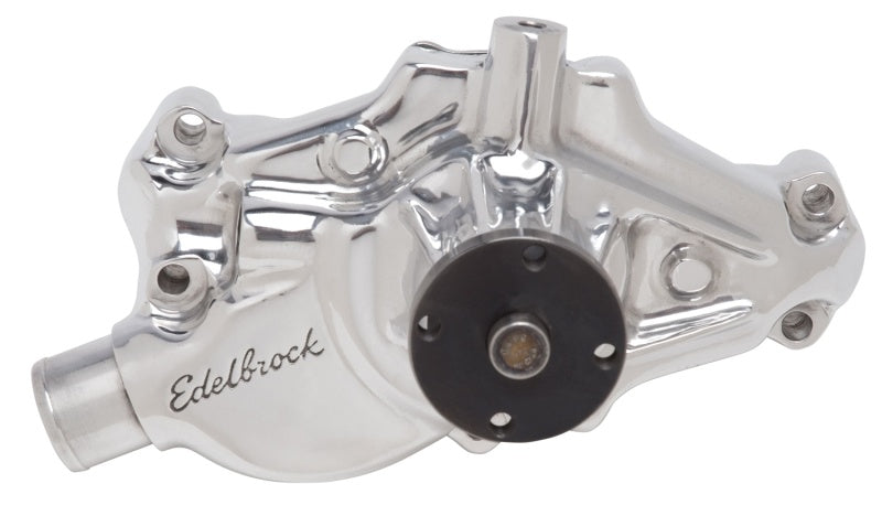Pompe à eau haute performance Edelbrock Chevrolet 1984-91 350 CI V8 Corvette Short Style
