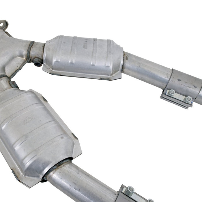 BBK 99-04 Mustang 4.6 GT / Cobra High Flow X Pipe With Catalytic Converters - 2-1/2