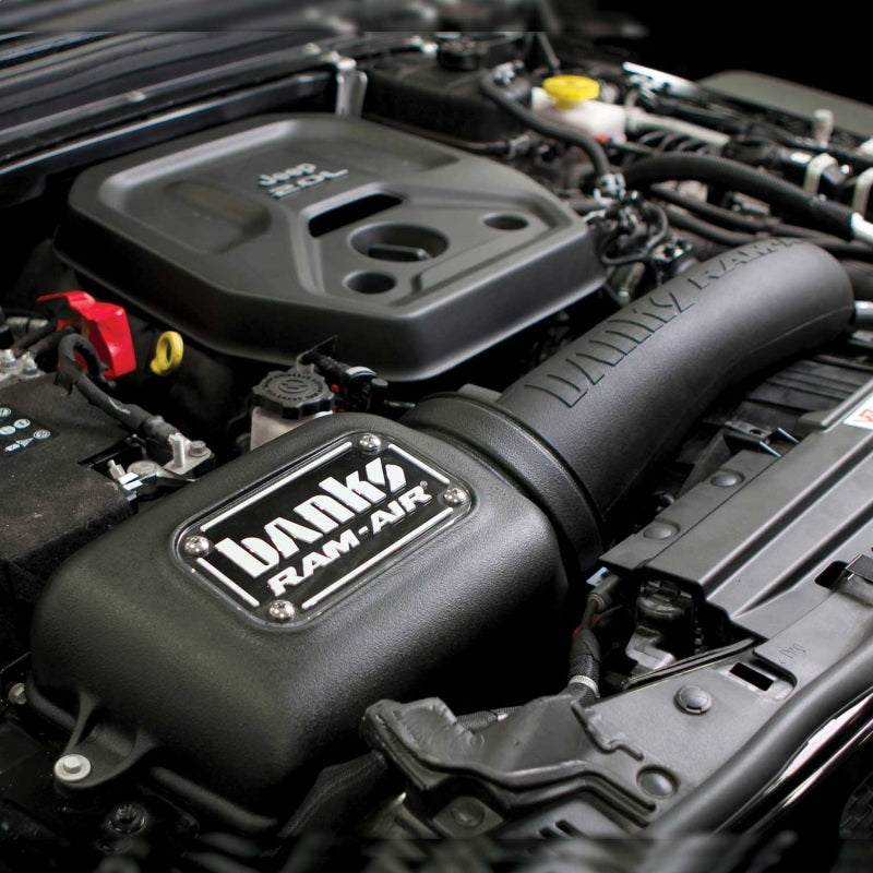 Système d'admission d'air Ram-Air pour Jeep 2.0L Turbo Wrangler (JL) 18-21 de Banks Power