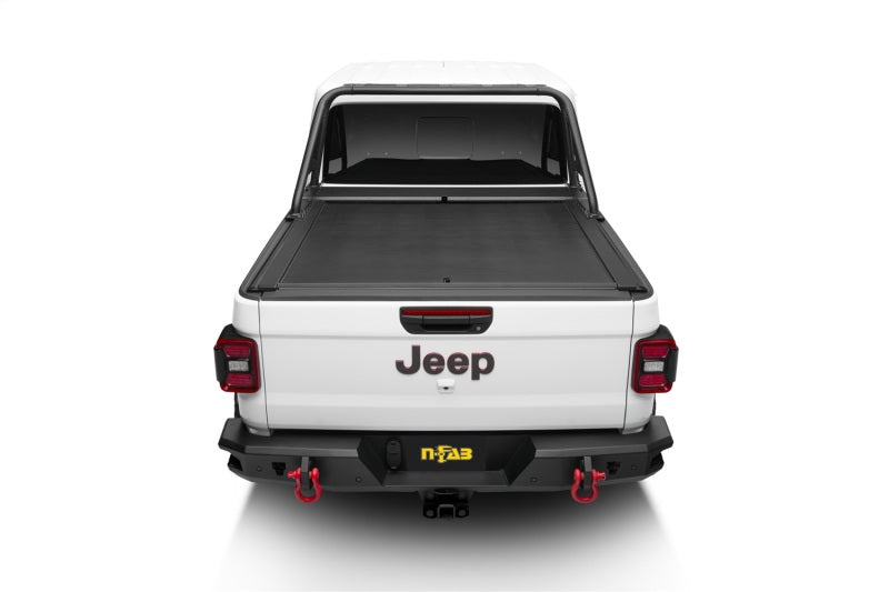 Barre de sport N-Fab ARC 20-22 Jeep Gladiator - Noir texturé (montage avec housse Roll-N-Lock uniquement)