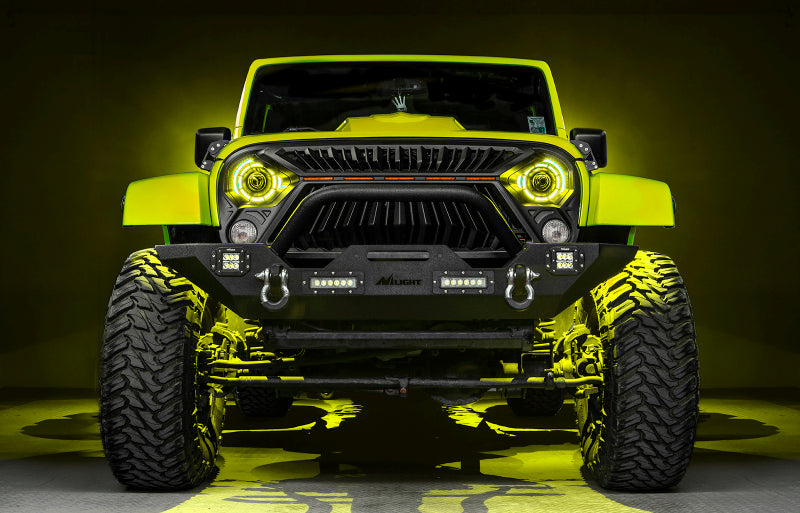 Oracle Oculus 7in ColorSHIFT Bi-LED Projector Headlights for Jeep Wrangler JK SEE WARRANTY