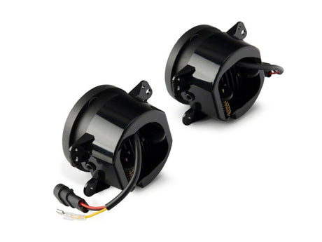 Feux antibrouillard à DEL Raxiom 07-18 Jeep Wrangler JK Axial Series 4 pouces - Transparent
