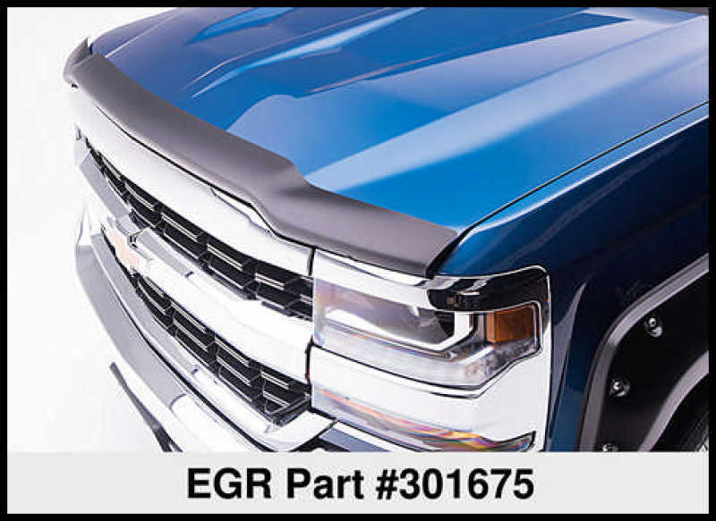Protection de capot EGR 16+ Chev Silverado LD Superguard - Mat