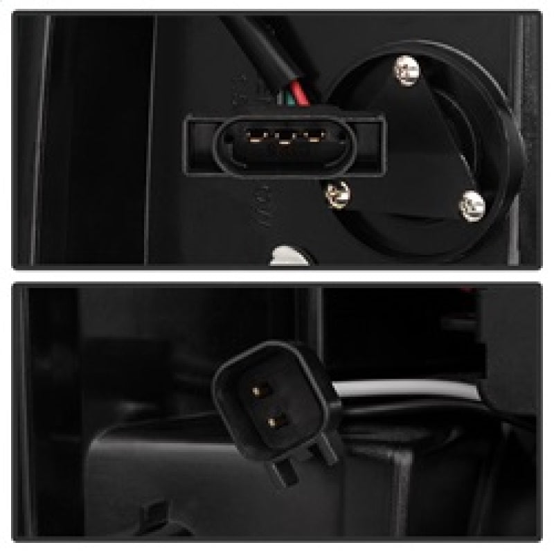 Feux arrière à LED chromés pour Dodge Ram 07-08 1500/Ram 07-09 2500/3500 ALT-YD-DRAM06-LED-C