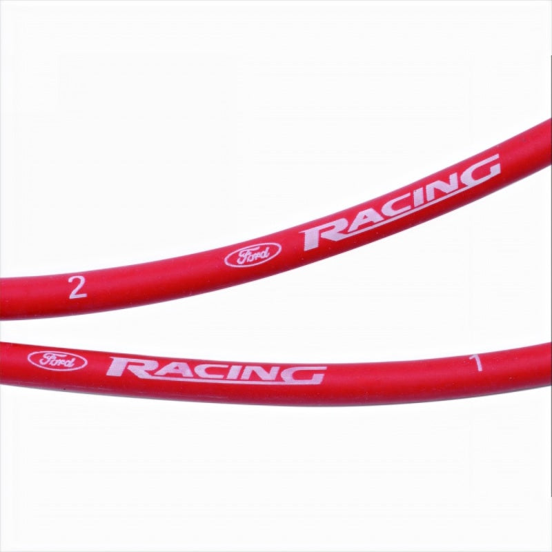 Ensemble de câbles de bougie d'allumage Ford Racing 9 mm - Rouge